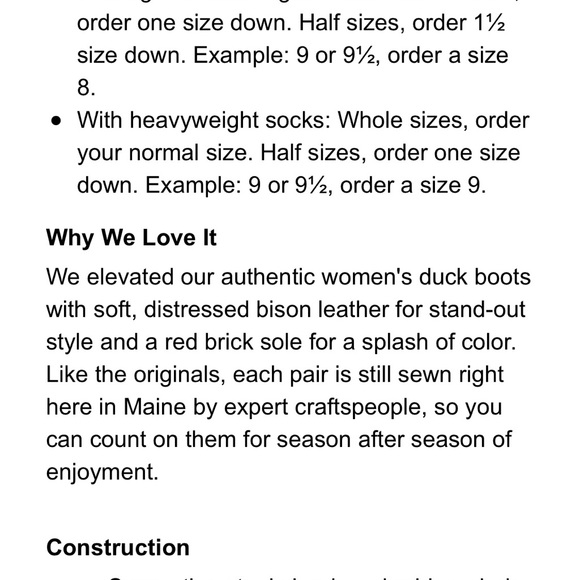 L.L. Bean boots - Picture 6 of 7